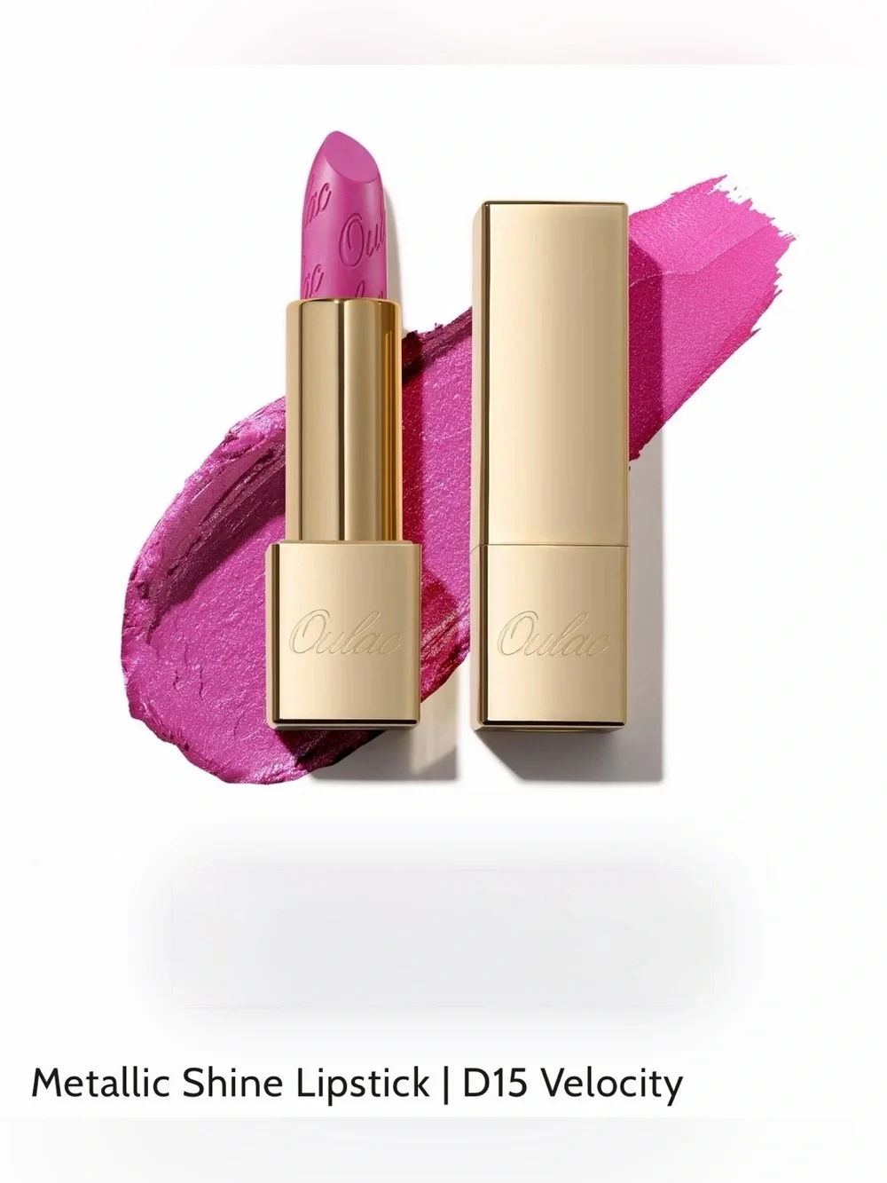 Oulac Metallic Shine Lipstick